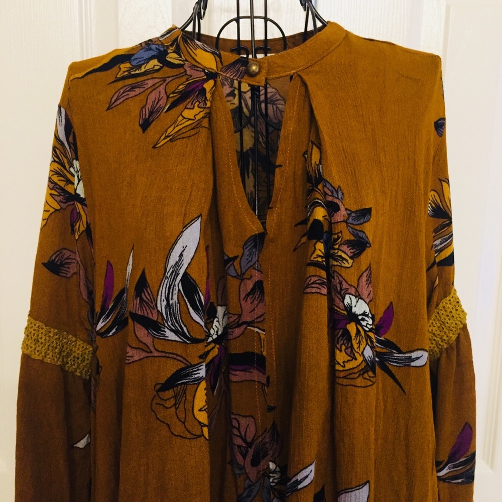 Asymmetrical mini flowy tunic - NWOT brand new - Picture 3 of 8